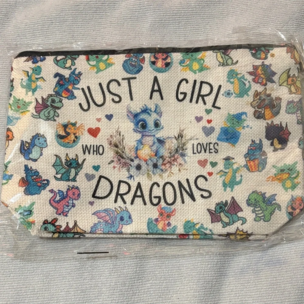 *Free with Purchase * Dragon Themed Pouch - Picture 1 of 1